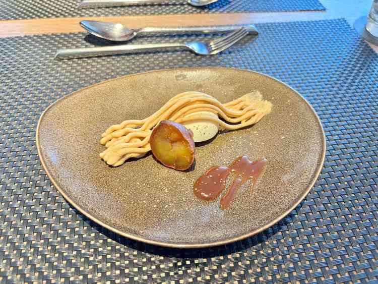 式場一押しのモンブラン