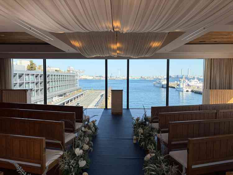 海が見えとても素敵な雰囲気でした。