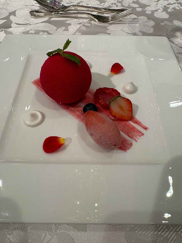試食会で食べたデザート