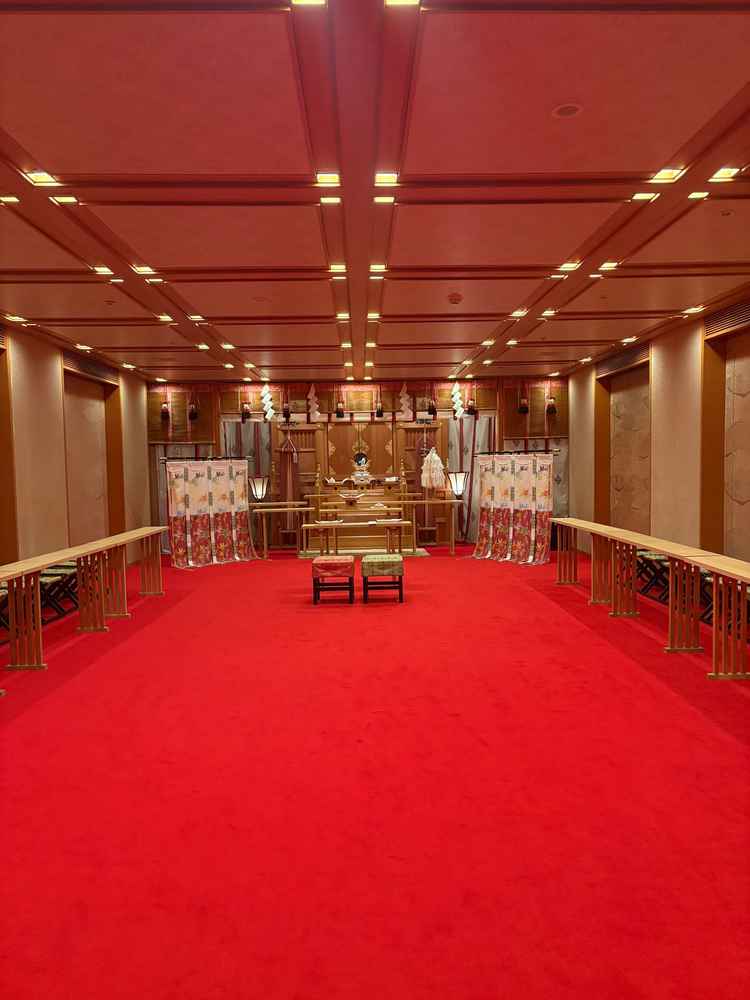 挙式会場(神殿)