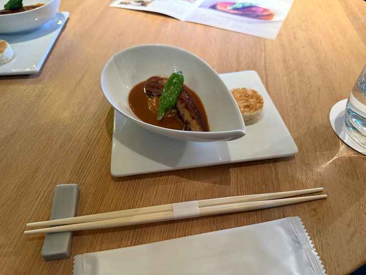 フォアグラの試食