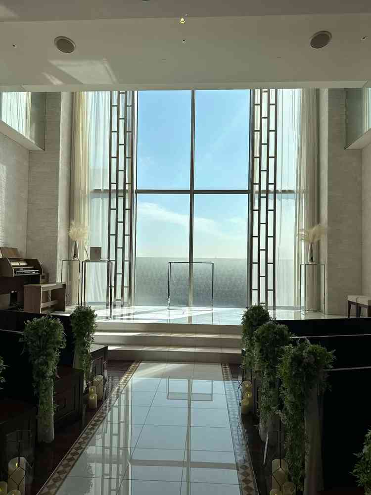 綺麗なチャペル