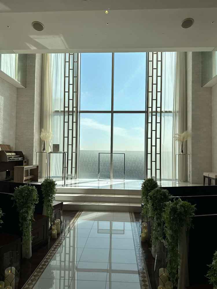 綺麗なチャペル