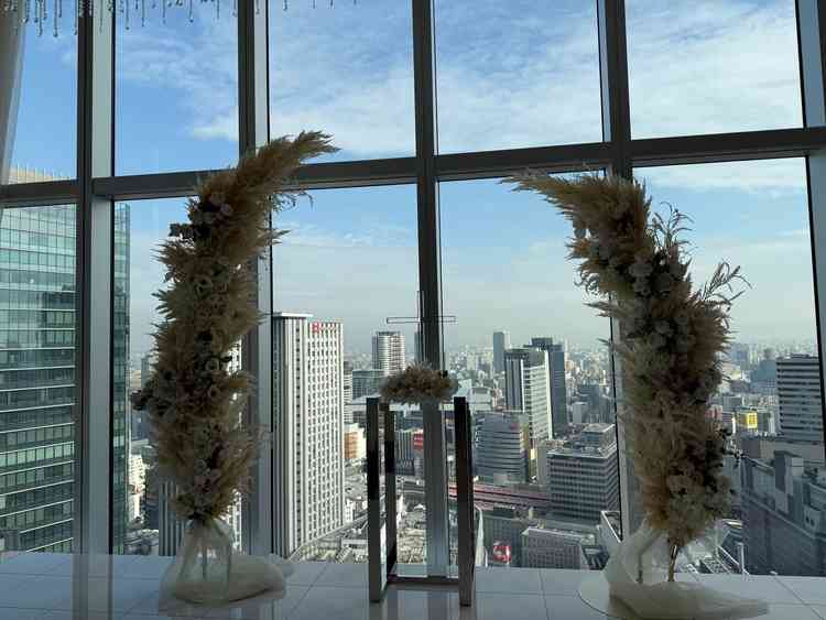 チャペルはとても見晴らしが良い反面天候に左右されてしまうと感じました。