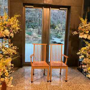 会場から外に出られるので、ゲストが飽きずに楽しめる。