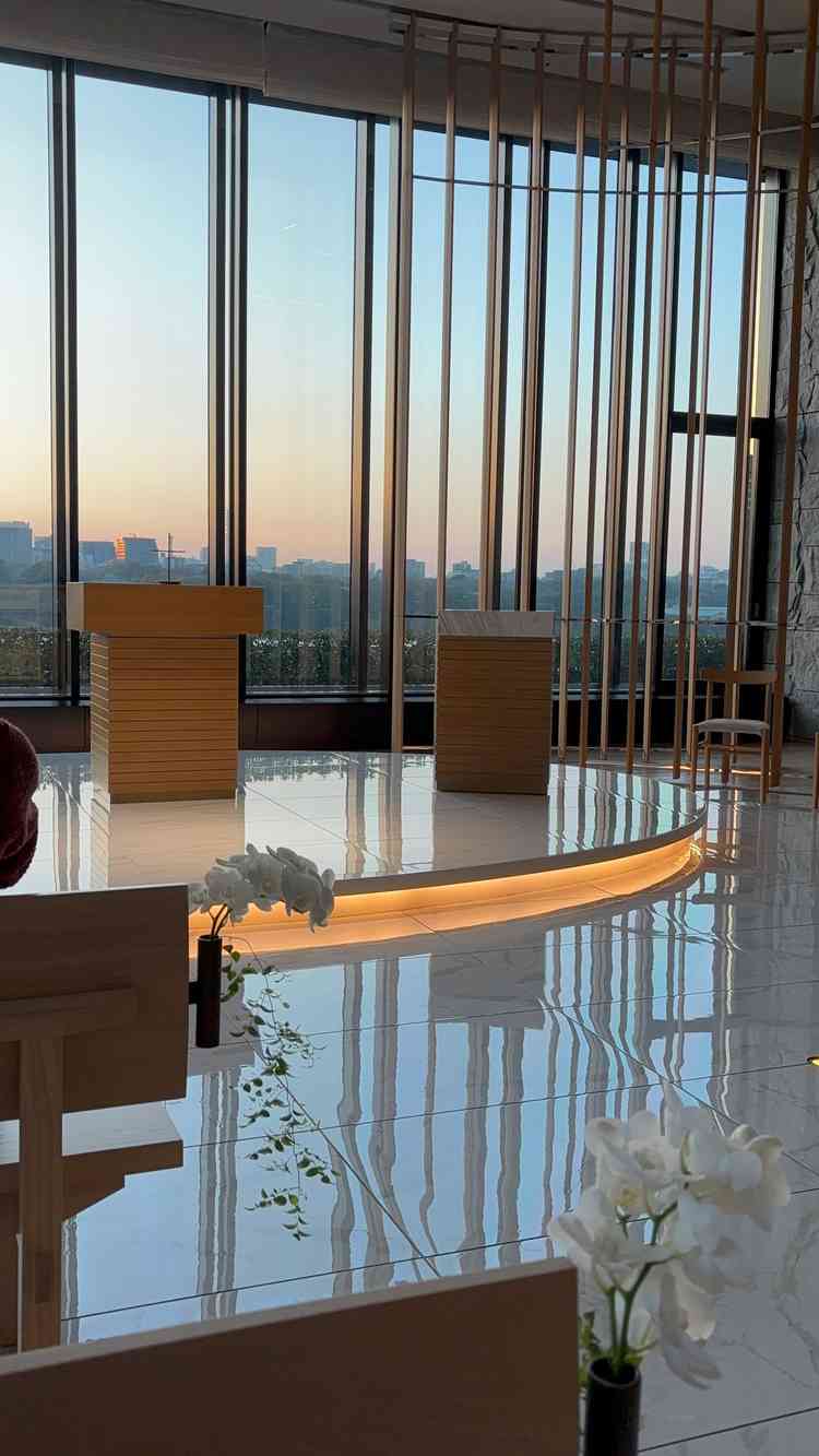 チャペルから見える景色