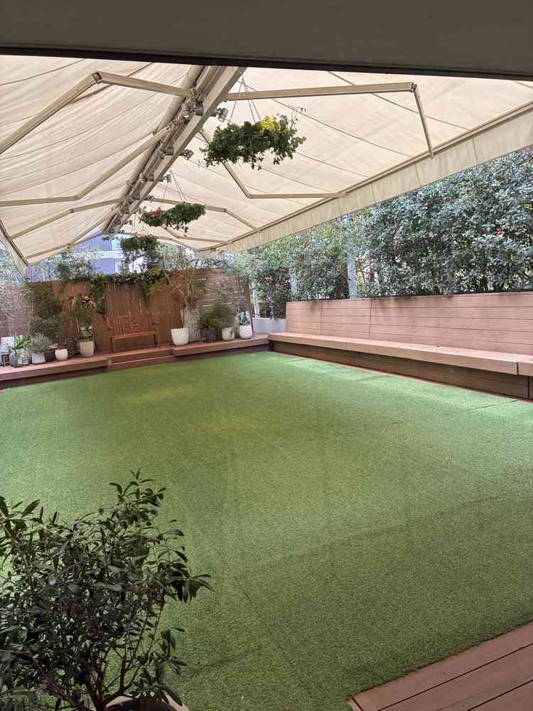 ゲストとここで一緒に楽しめる。自由度が高く魅力的