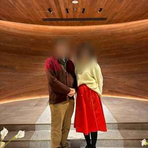 チャペルの見学で撮っていただいた写真