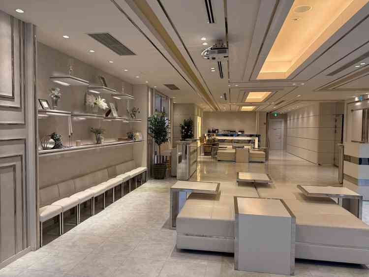 ゲストの待合スペースです