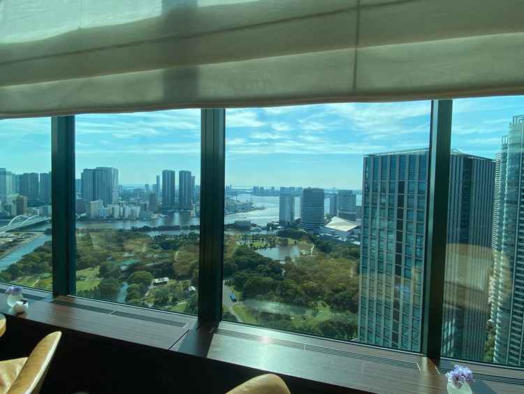 待合スペースからの景色