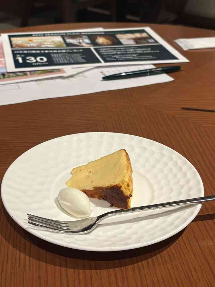 試食のケーキです