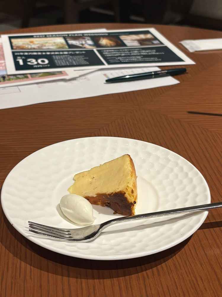 試食のケーキです