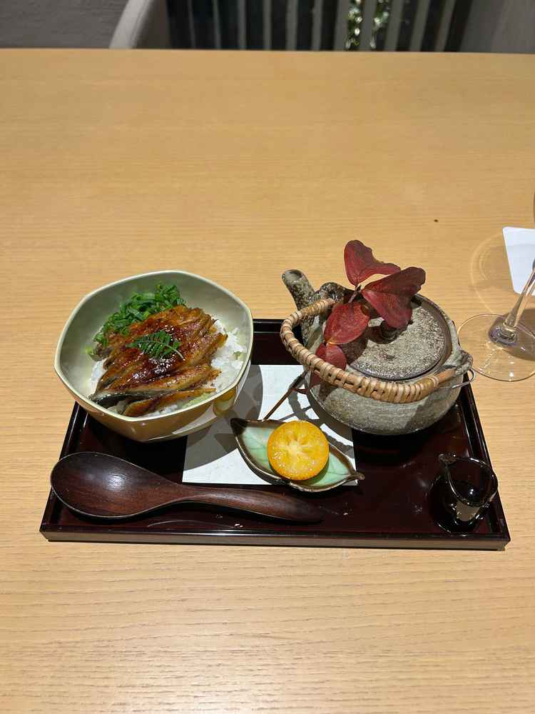 ひつまぶしをいただきました。とても美味しかったです。