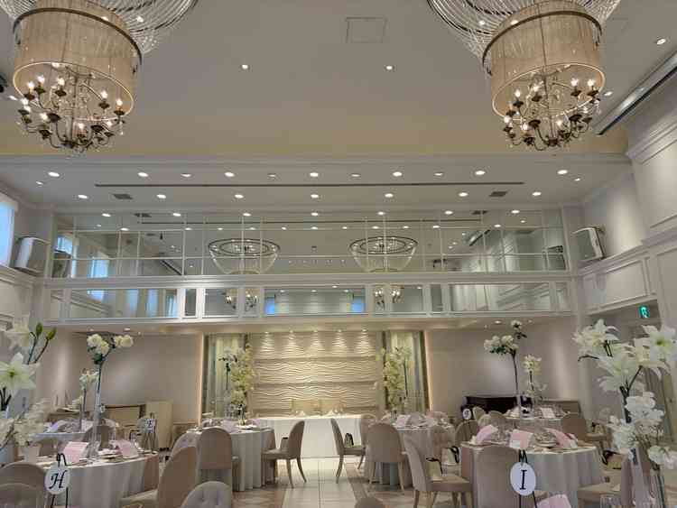 2番目の大きさの披露宴会場