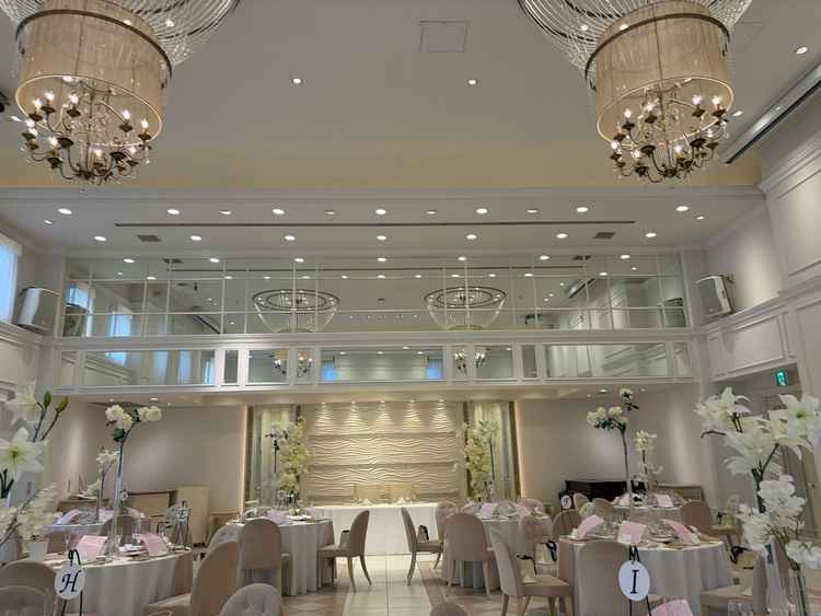 2番目の大きさの披露宴会場