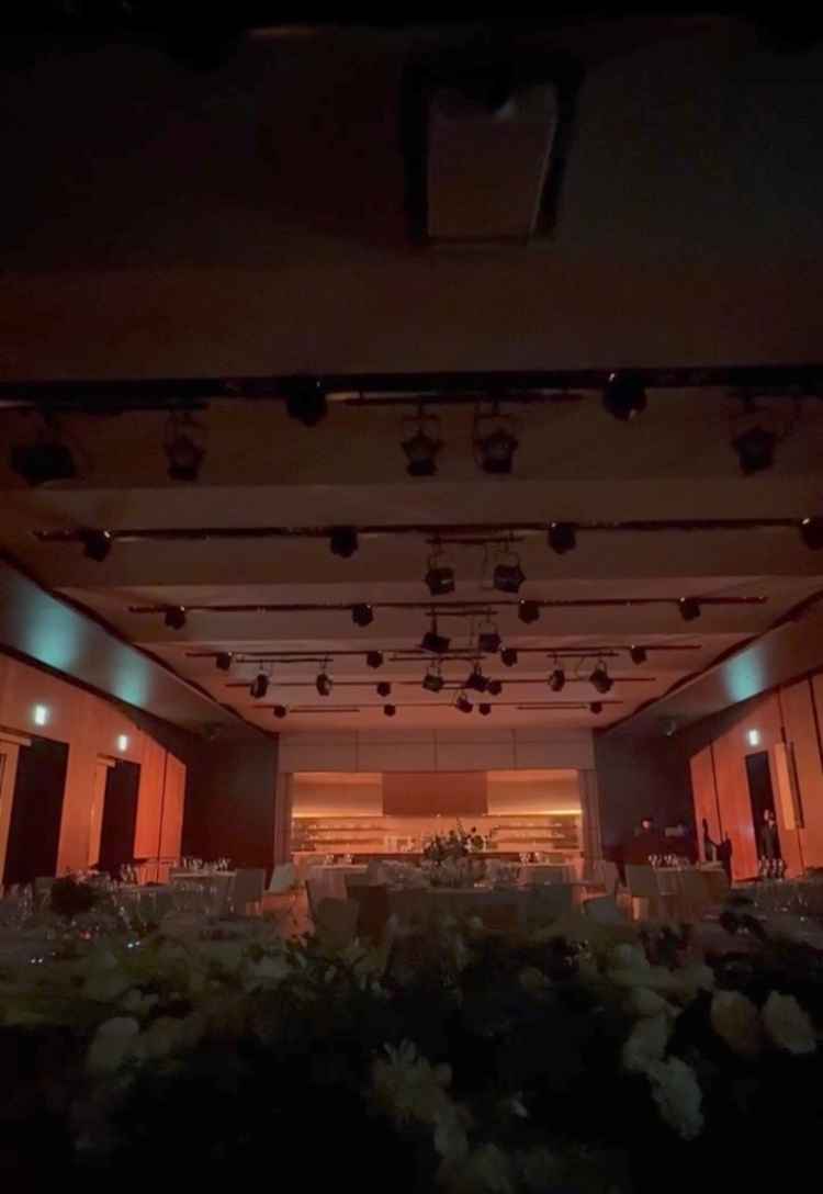 オープンキッチン会場