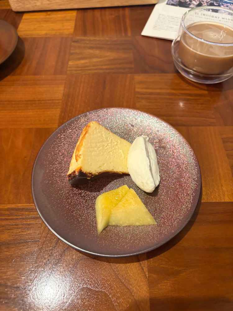 試食③ バスクチーズケーキ