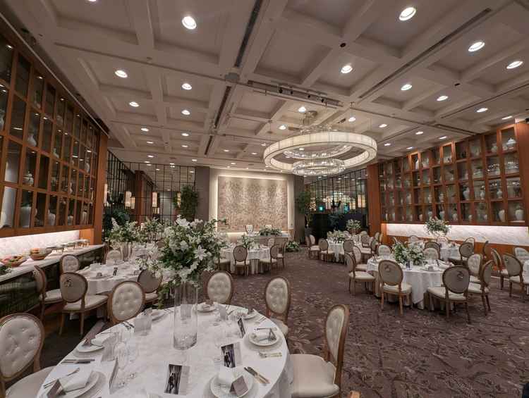 狭い方の披露宴会場