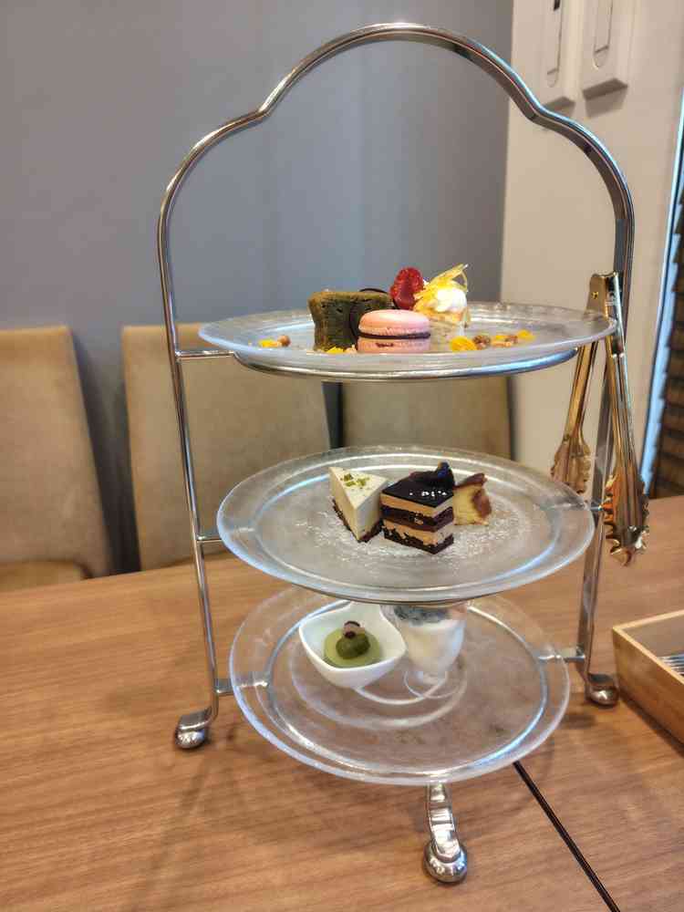 試食で出てきたデザートの写真です