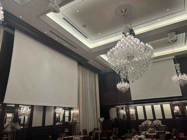 披露宴会場の一部