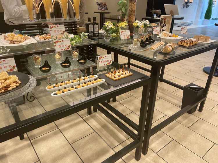 アフターセレモニーの料理