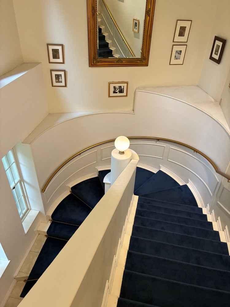 披露宴会場までの階段