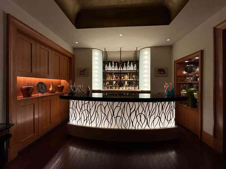 式場前のバーカウンター