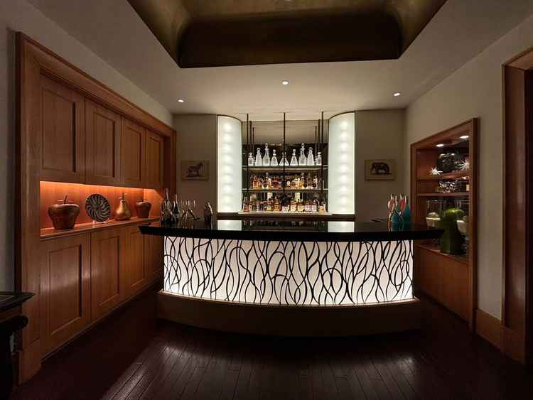 式場前のバーカウンター