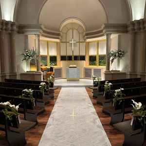 今年夏に改装したばかりのチャペル。