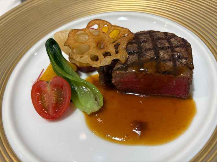 試食したお料理、お肉が柔らかくとっても美味しかった。