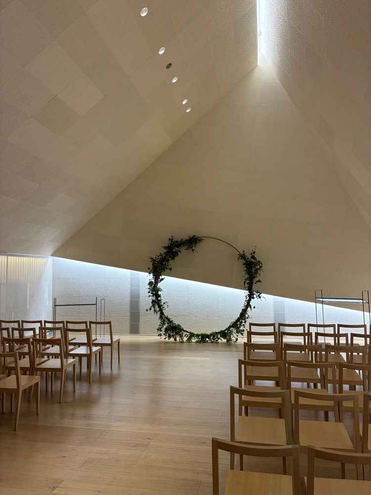 チャペル ナチュラルな感じ