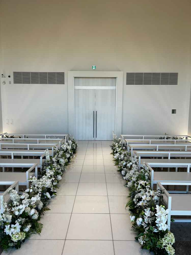 チャペル壇上からの写真