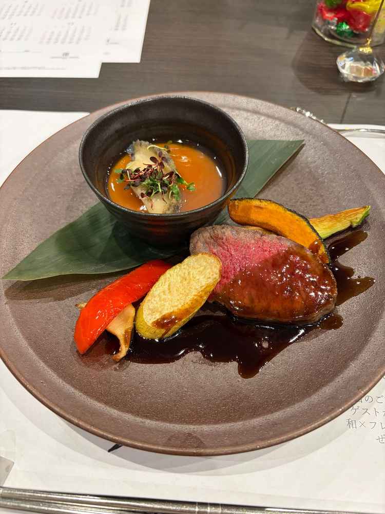 料理はフレンチ×和