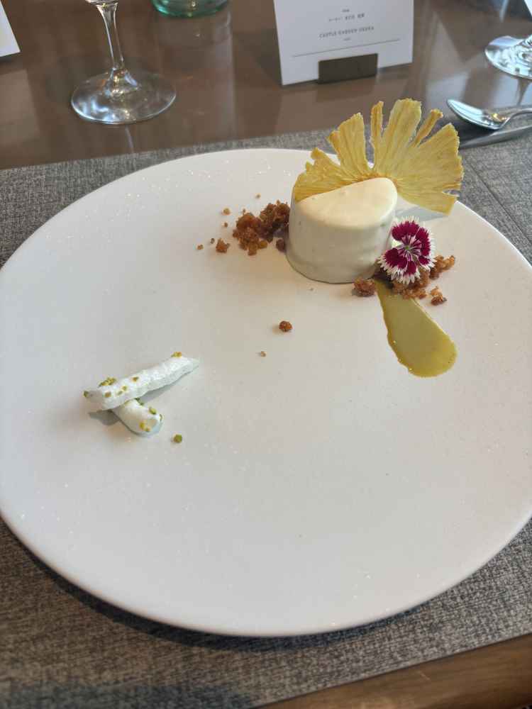 デザートの試食