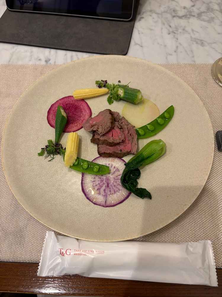 試食の肉