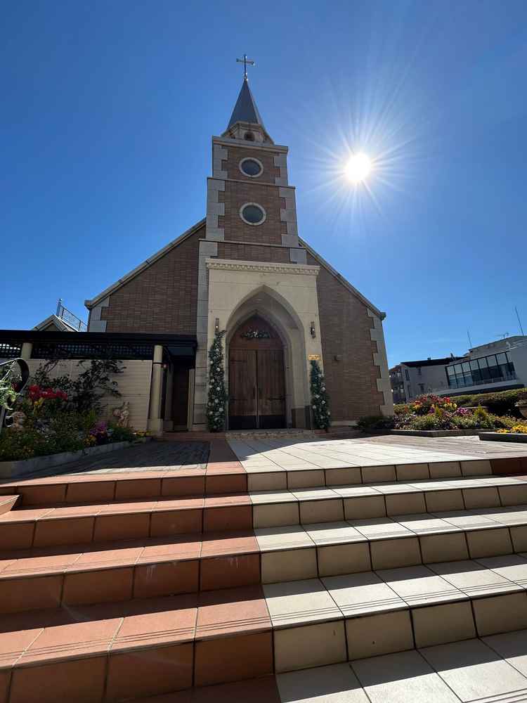 チャペル外の写真。