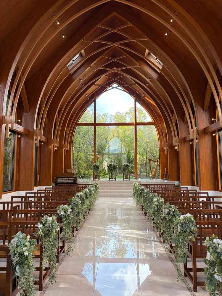 サンタムール挙式会場の写真です。