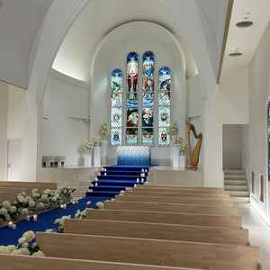 チャペル中列からの見え方。60名くらい。