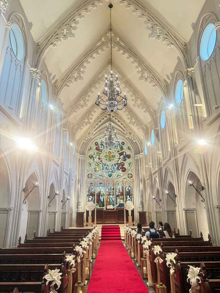 チャペル内(小雨)