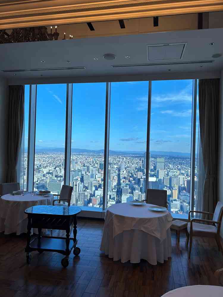 披露宴会場からの眺望