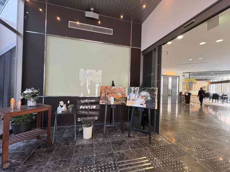 入口入ってすぐのシアター