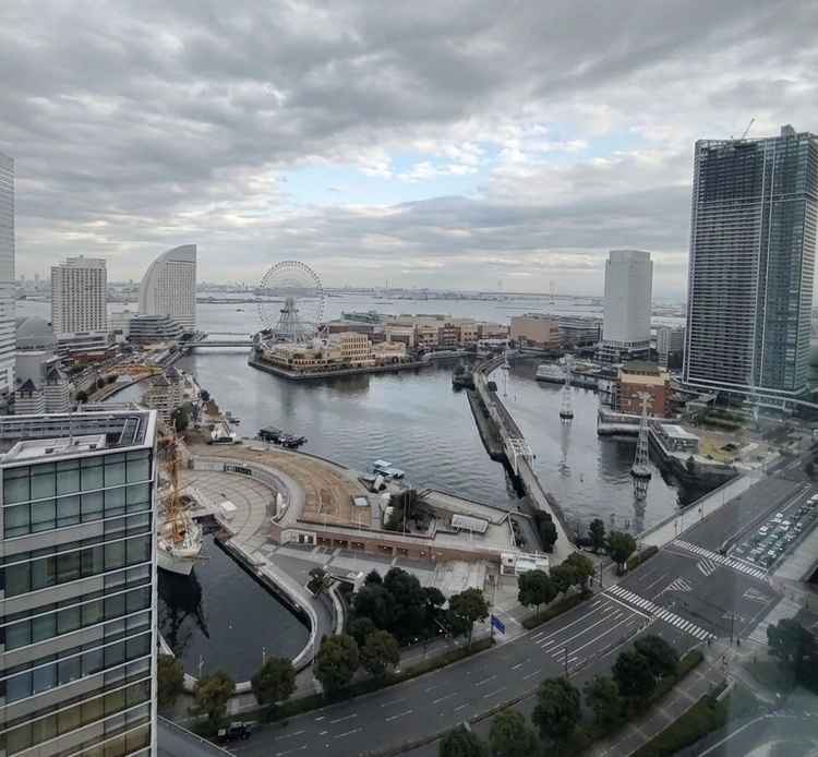 会場からの景色