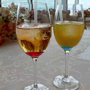 ドリンクも試飲