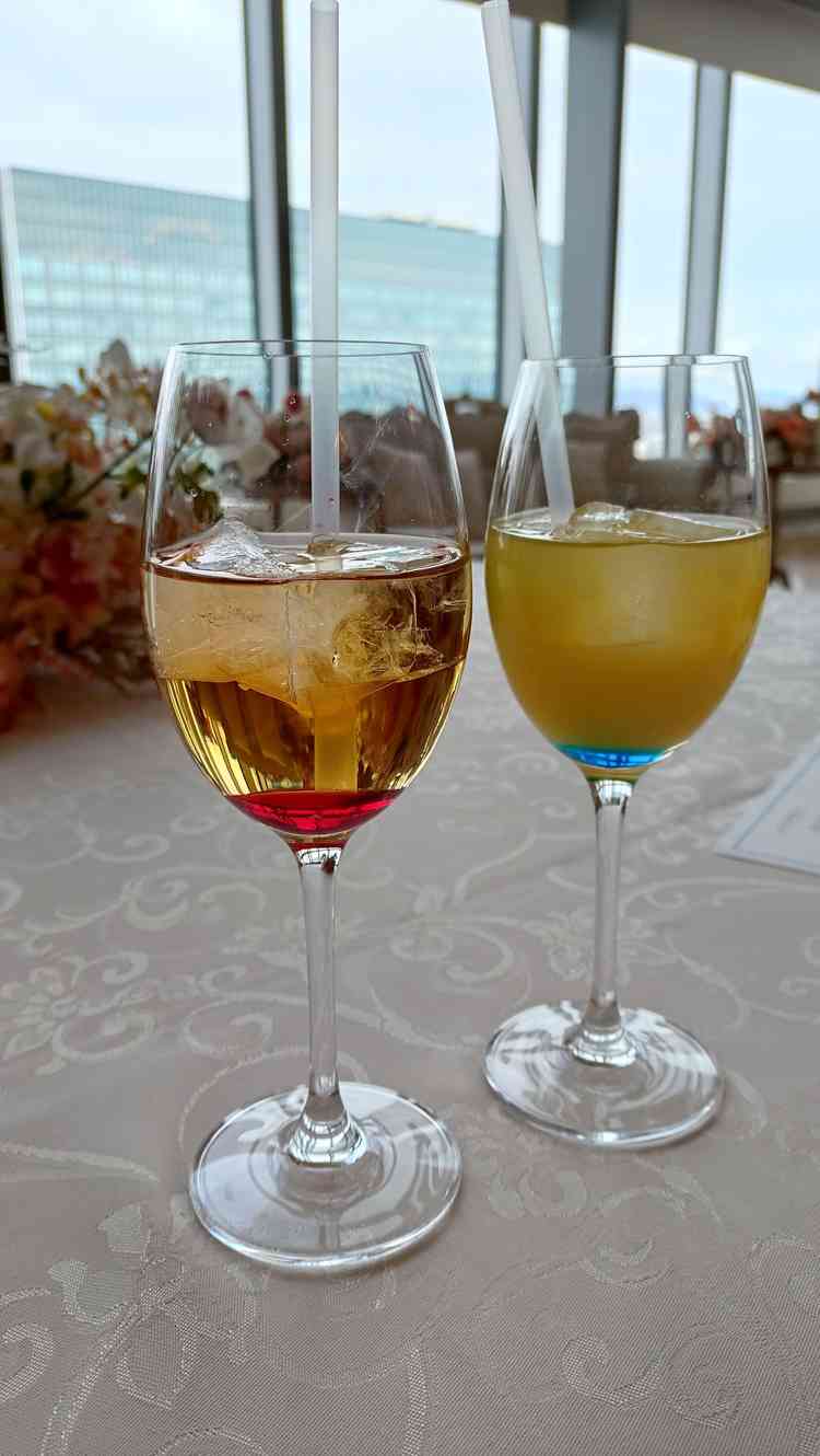 ドリンクも試飲