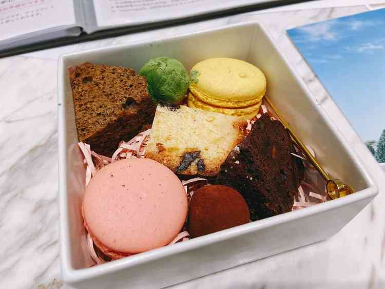 生チョコが美味しかったです。