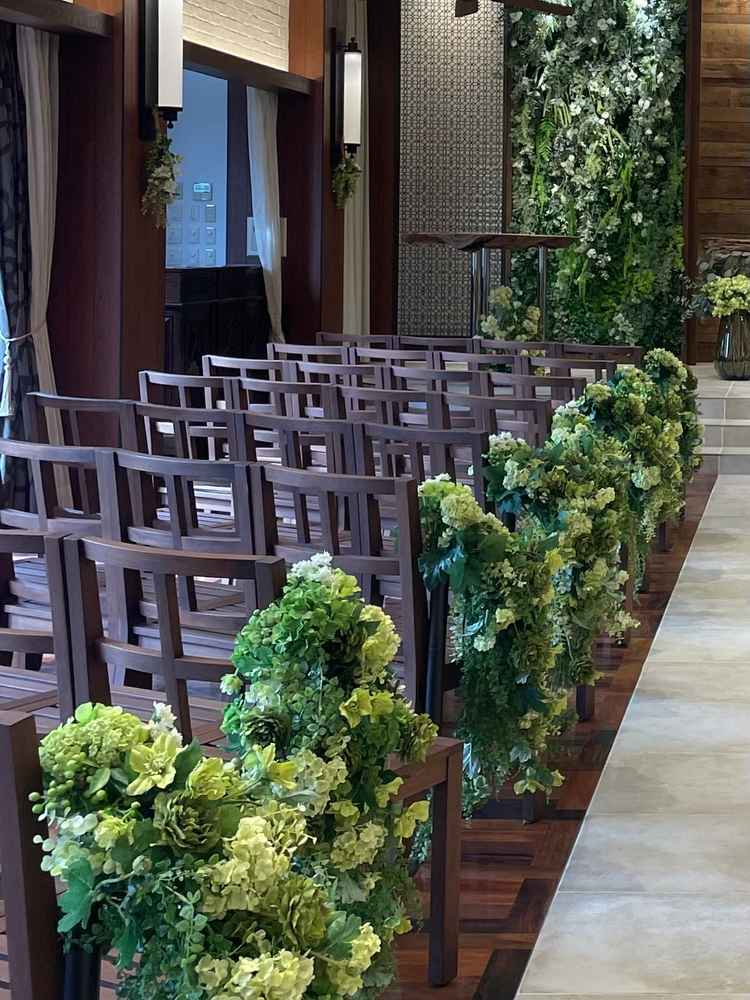 チャペルの写真です(ゲスト側)