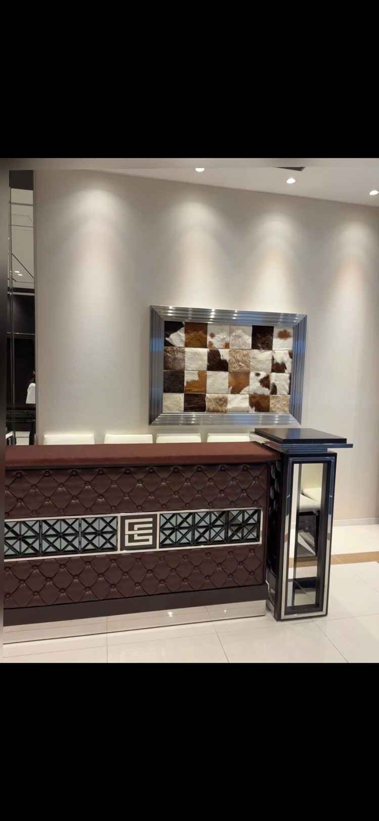 こちらは受付で、しっかりとしたスペースがあります。