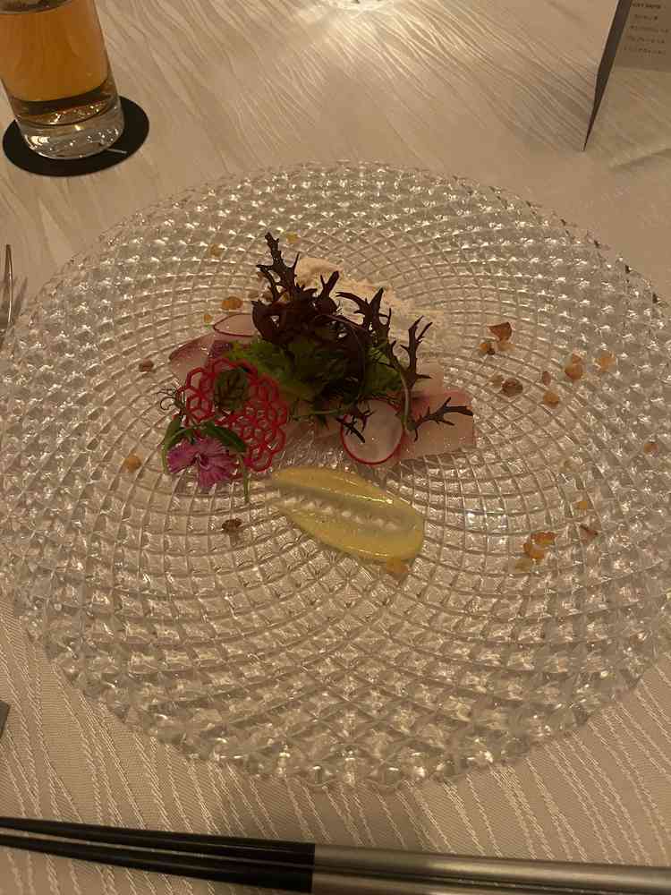 魚料理。至って普通であった。