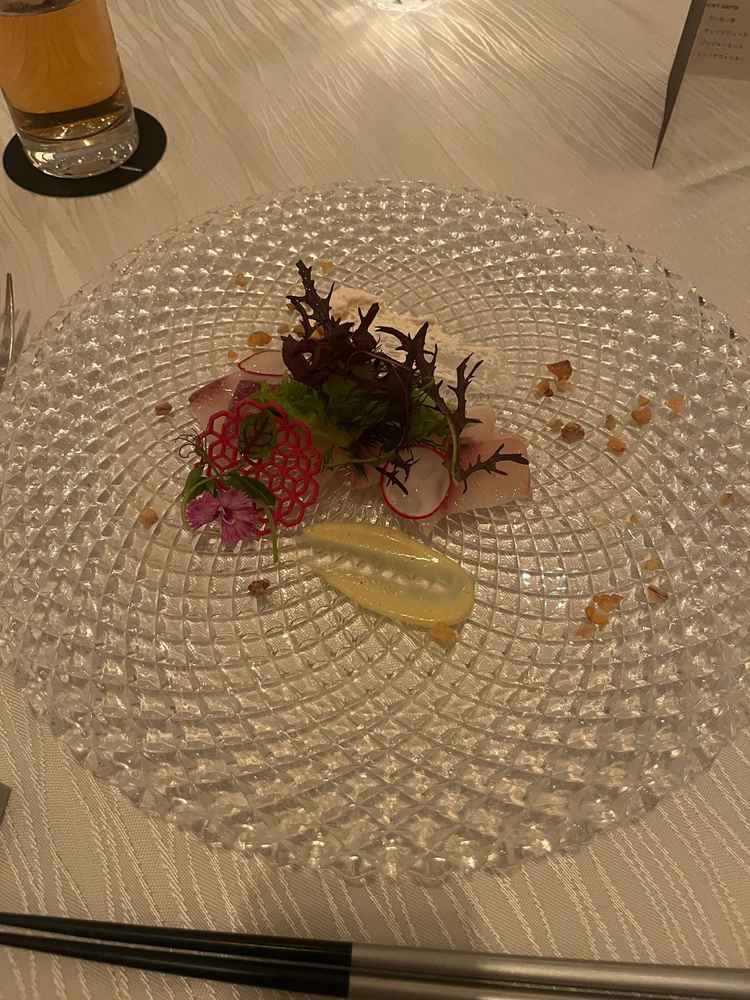 魚料理。至って普通であった。