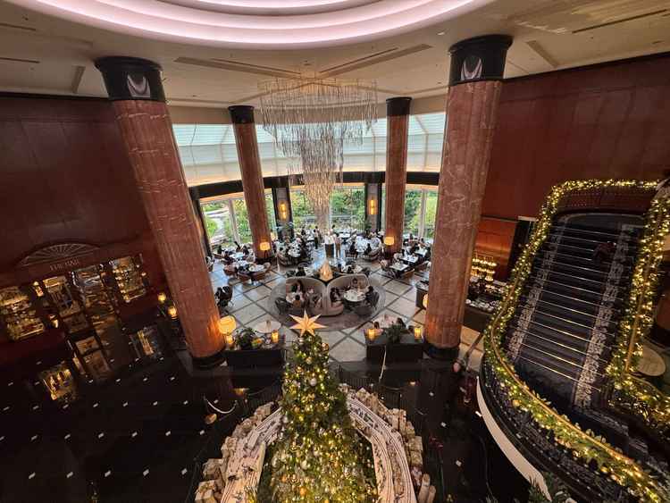 クリスマスツリーが綺麗でした。落ち着いた雰囲気でした。